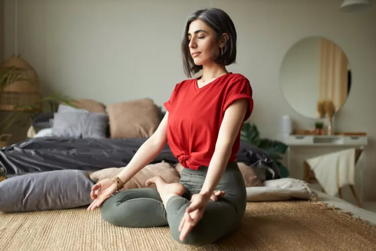 treino para emagrecer meditação